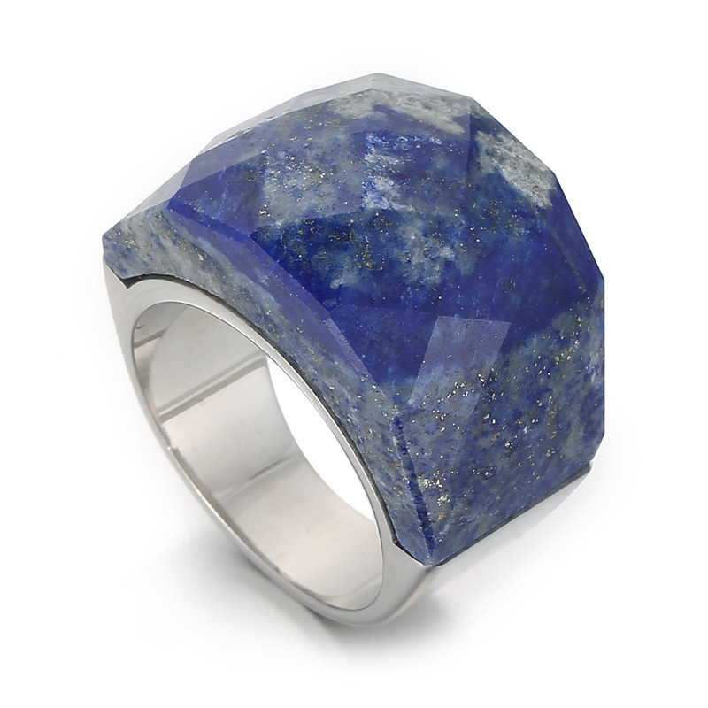 Women's Fashion Natural Stone Ring — foto 12