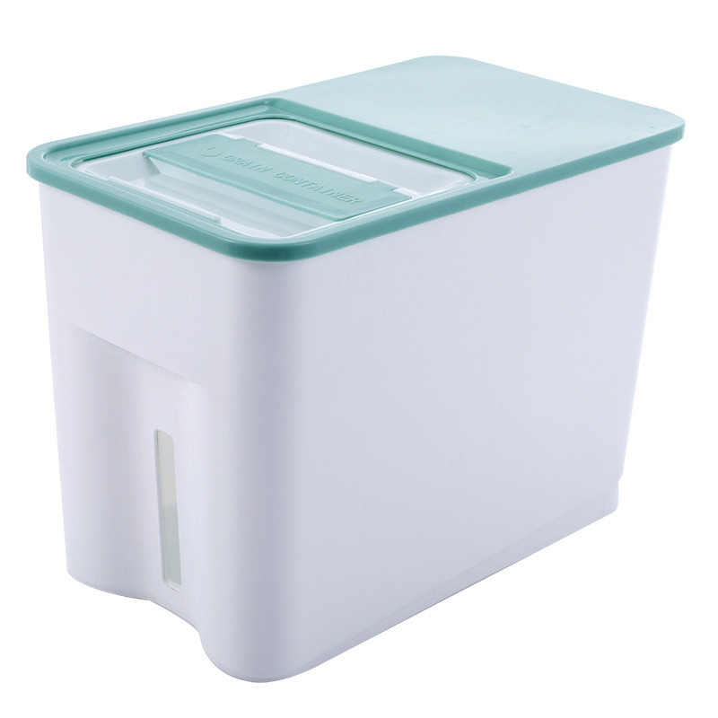 Title 5, Square Moisture-Proof Rice Bucket kitchen Seale...