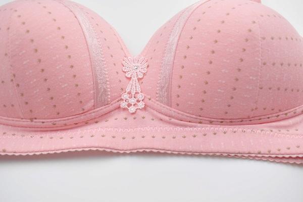 Title 6, Nuovo Reggiseno Cotone Coppa Sottile Stile Gile...