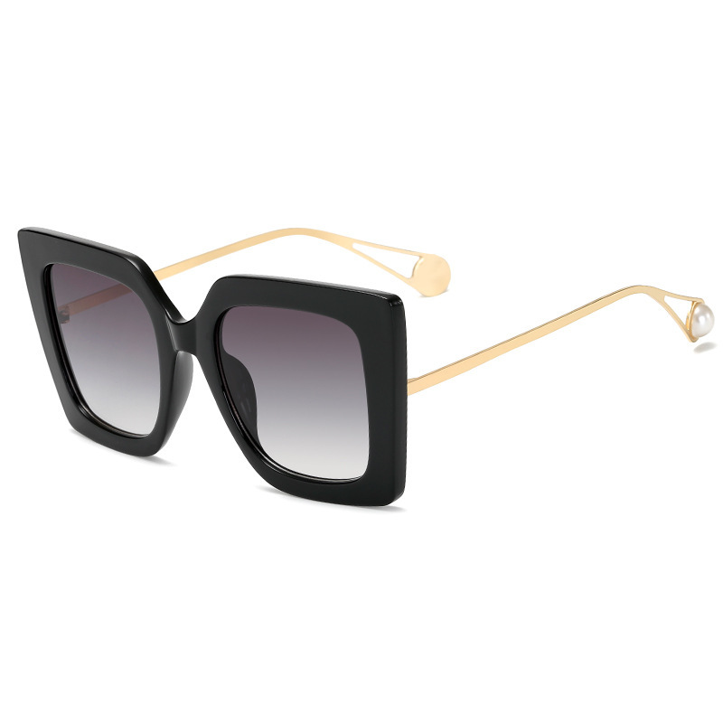 Title 9, European style square frame sunglasses