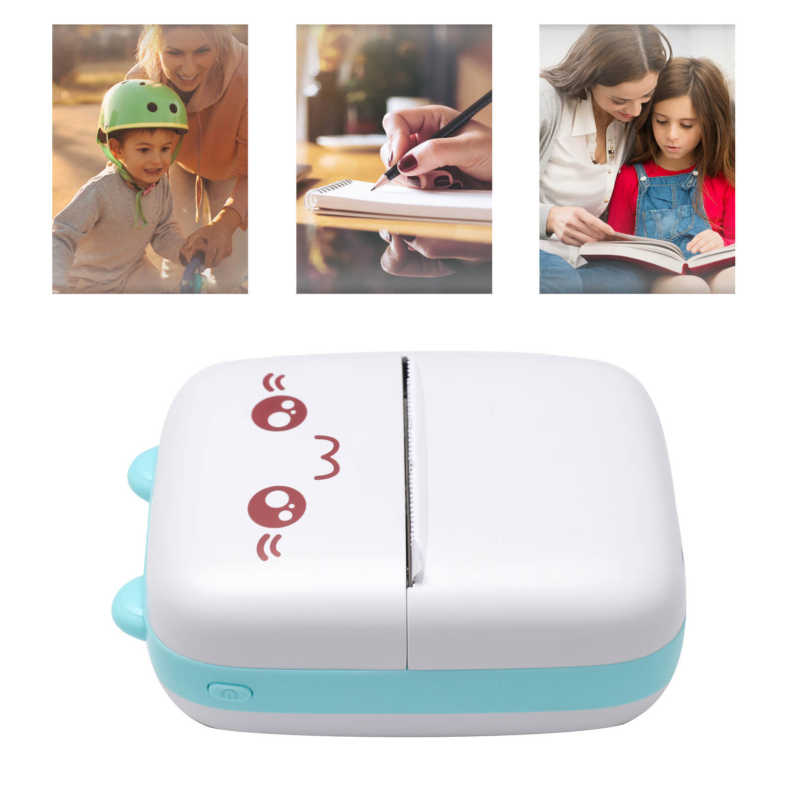 Bluetooth Inkless Mini Pocket Thermal Printer Sticker Photo Label Paper 6 Pens — image 10