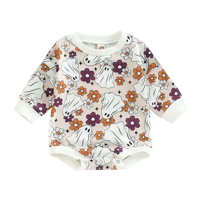 Autumn New Halloween Pumpkin Full Print Harness