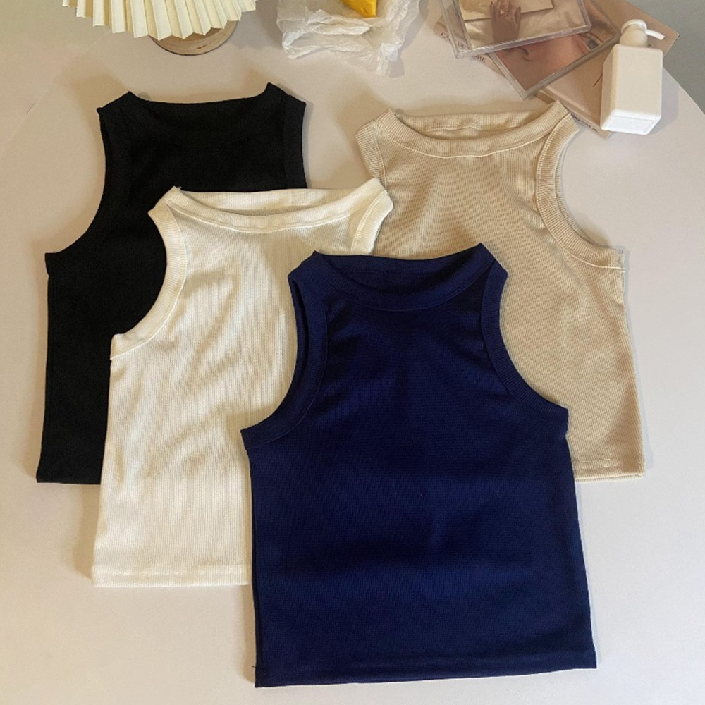 เสื้อกล้ามแขนกุดผู้หญิงทรงเข้ารูป สีพื้น สไตล์เก๋ ใส่สบาย เหมาะสำหรับสัตว์เลี้ยงและกิจกรรมกลางแจ้ง