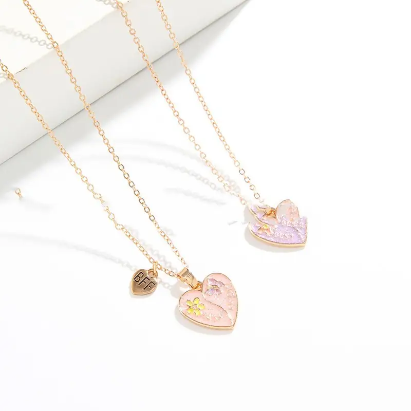 Cartoon Necklace Jewelry Set Children's Alloy