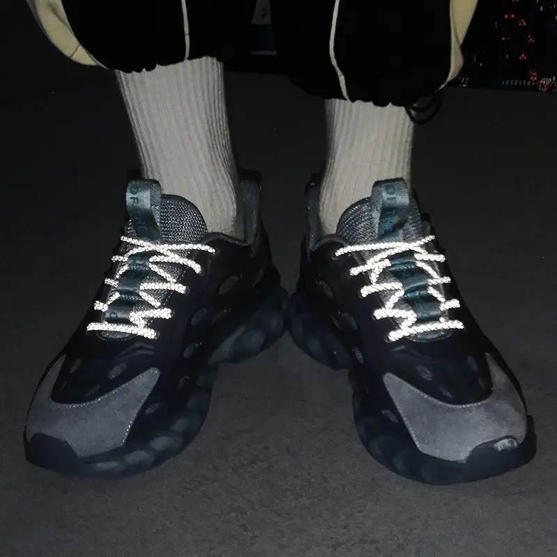 Fashion Trend Luminous Mesh Casual Sneakers