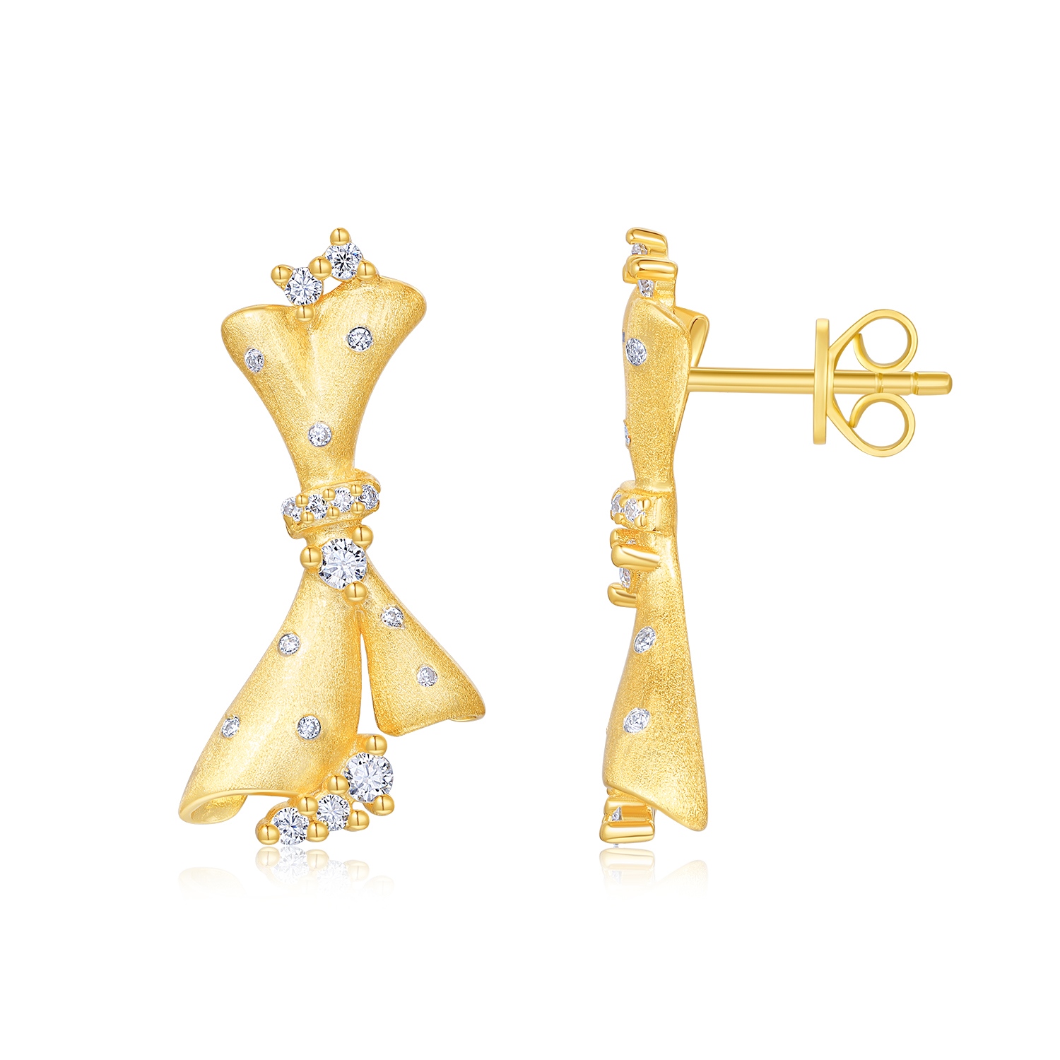 luksuslik minimalistlik ehtekõrvarõngakomplekt