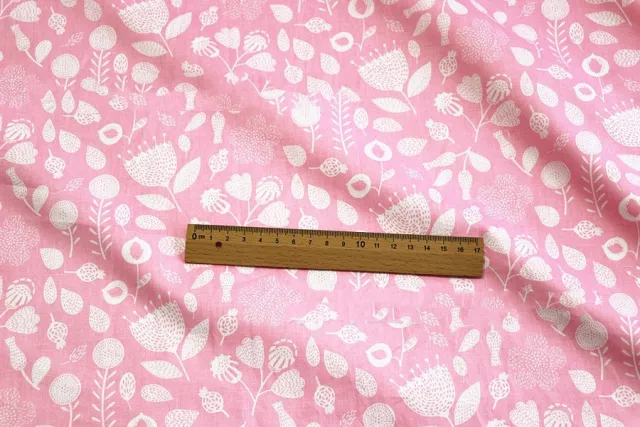 Infatuated Incense Twill Cotton Cloth Printed Cloth Bed Fabric Cotton Fabric Pink B - Shop at LoveMi