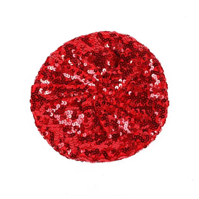 Color Sequins Of Nightclub Dress Beret Red - Shop at LoveMi