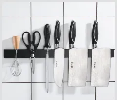 Magnet Knife Holder Kitchen Wall-mounted Perforation-free Magnetic Knife Storage Rack Magnet - View 1