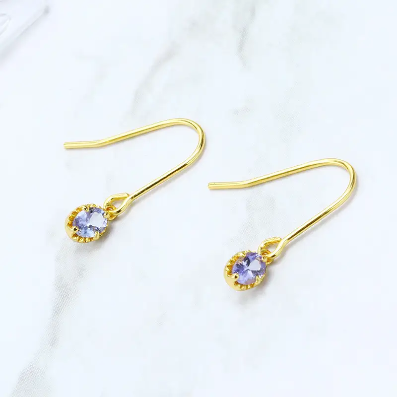 New Natural Tanzanite Earrings