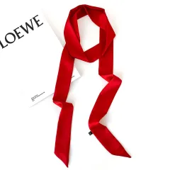 Solid Color Thin Narrow Long Decorative Ribbon Female Fashion - Ct117 Burgundy - View 1