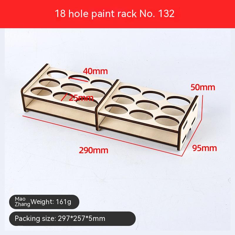 18 Holes Paint Rack No 132