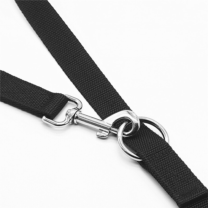 Dog Lead 8ft Adjustable Double Ended Control Training Leash-Police Style NEW