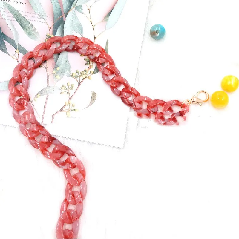 Resin-covered Chain Bag Chain – image 5