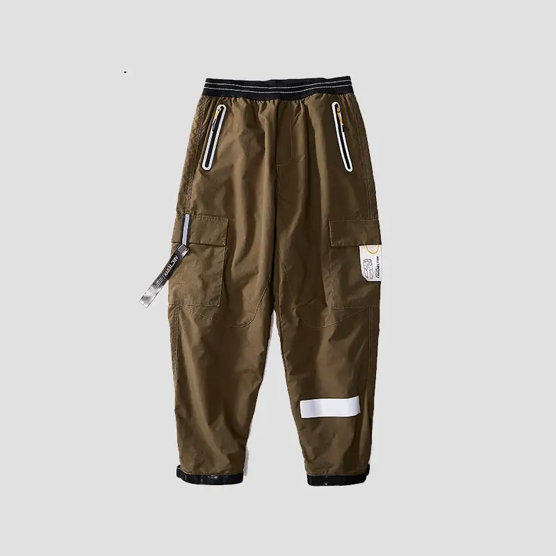 Men's Functional Overalls With Loose Feet In Spring And Autumn