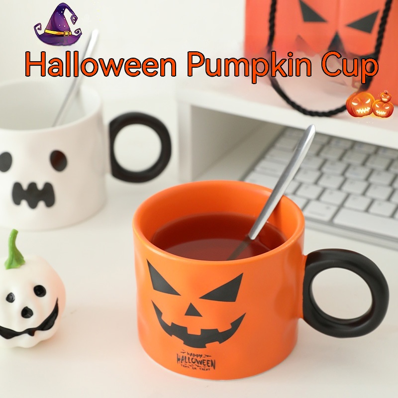 Halloween Pumpkin Mug Orange