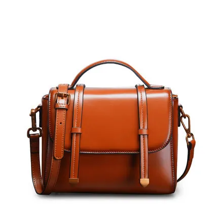 Women's Handbags Shoulder Bags Women's Diagonal Fashion Handbags Women's Handbags Genuine Leather Brown - Shop at LoveMi