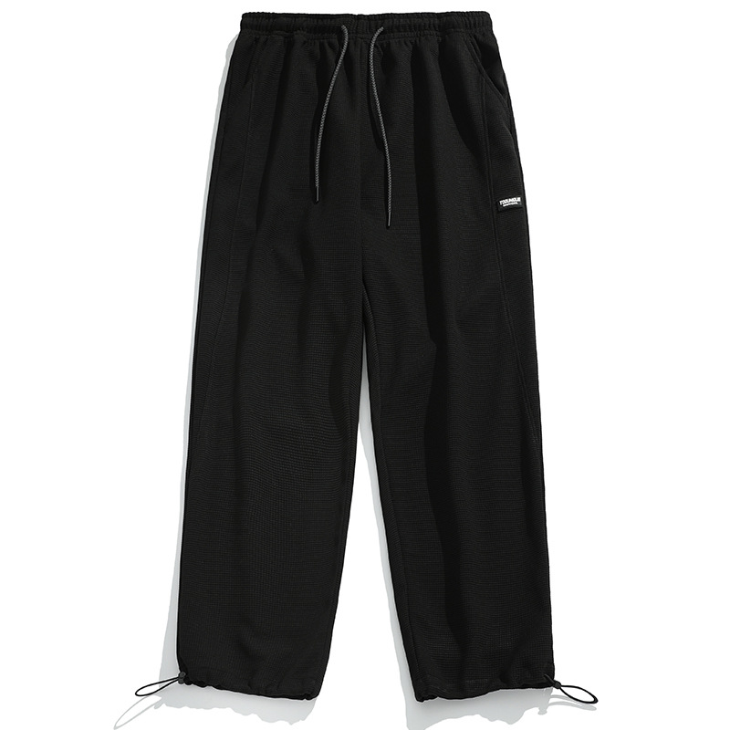 Title 1, Mens Loose Straight Drawstring Lounge Pants fo...