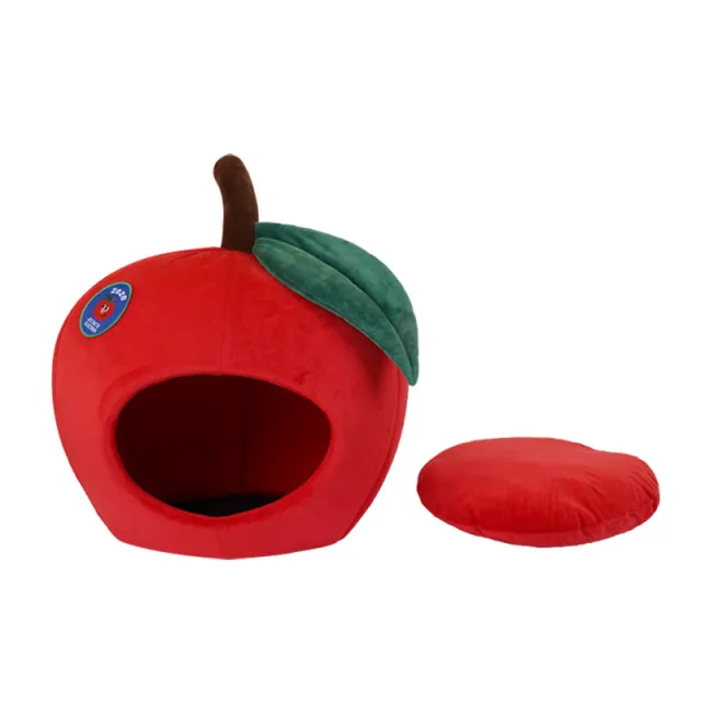 Winter Warm And Comfortable Fully Enclosed Cat Litter Red - Shop at LoveMi