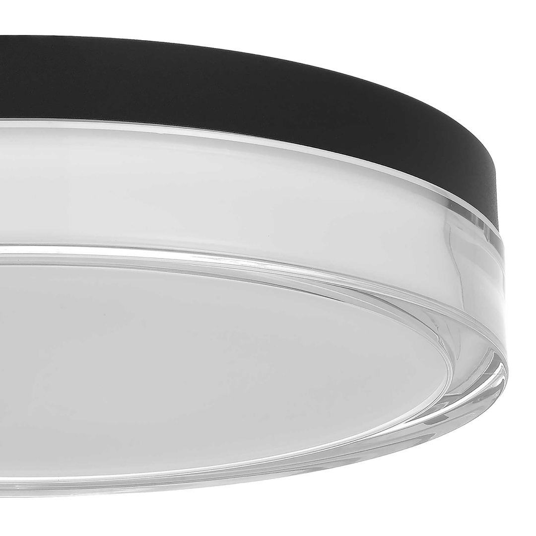12-inch Black Inegrated LED Flush Mount 4