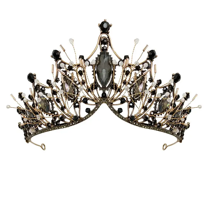 Children's Lolita Fringed Crown Catwalk Crown Hair Accessories
