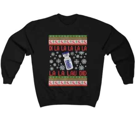 Women's Printed Christmas T shirt Short Sleeve Black - Shop at LoveMi