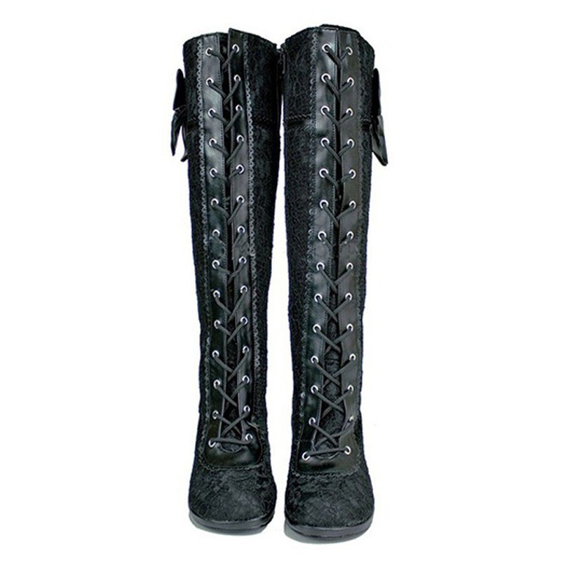 Title 3, Bottes Steampunk Victoriennes Customized Foreig...