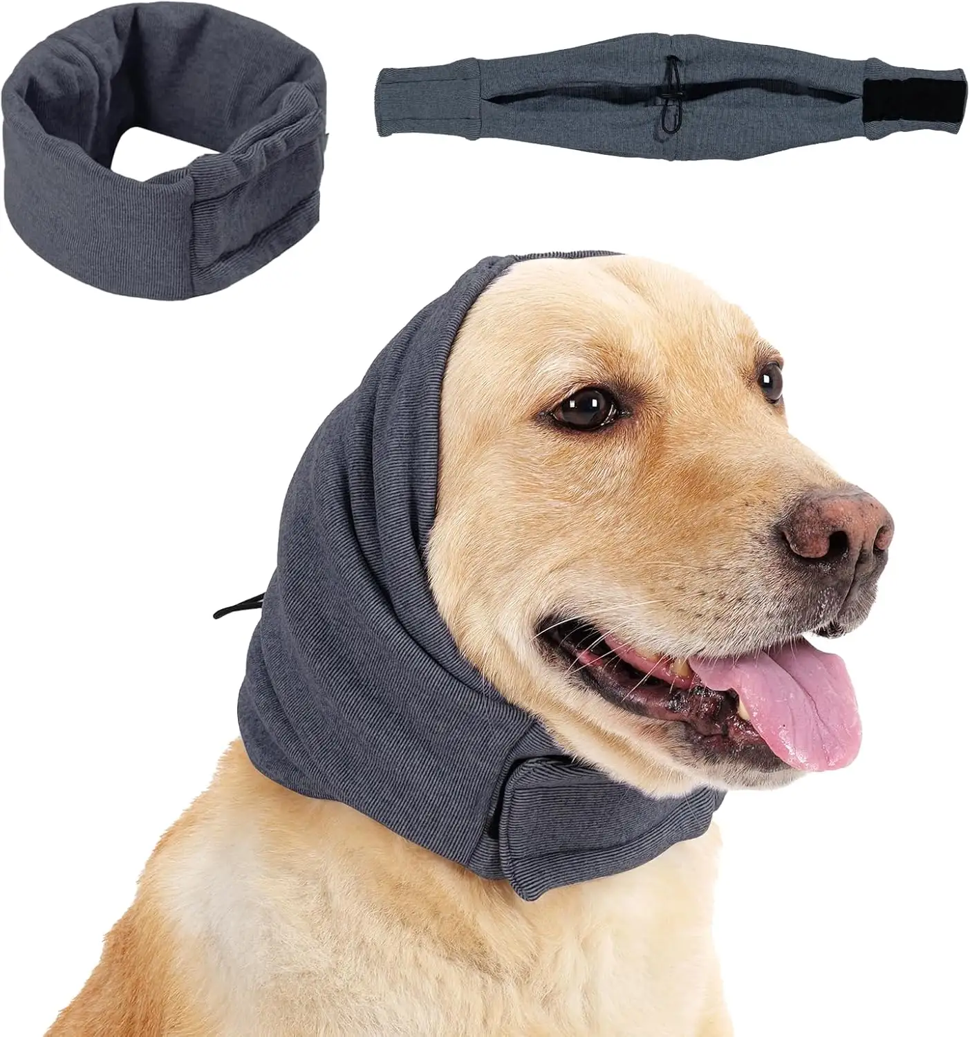 Dog Calming Hoodie No Flap Shake Ear