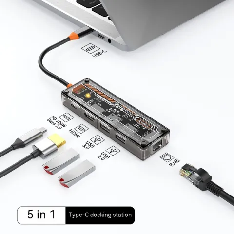 Hub Expansion Dock Notebook Computer Converter