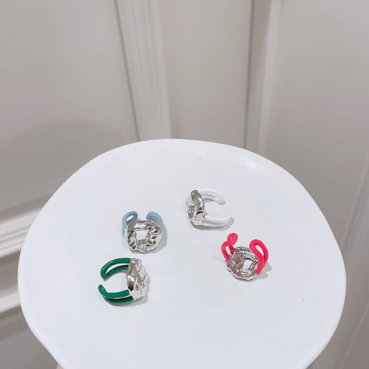 Japanese And Korean Retro Ins Niche Metal Ring Women