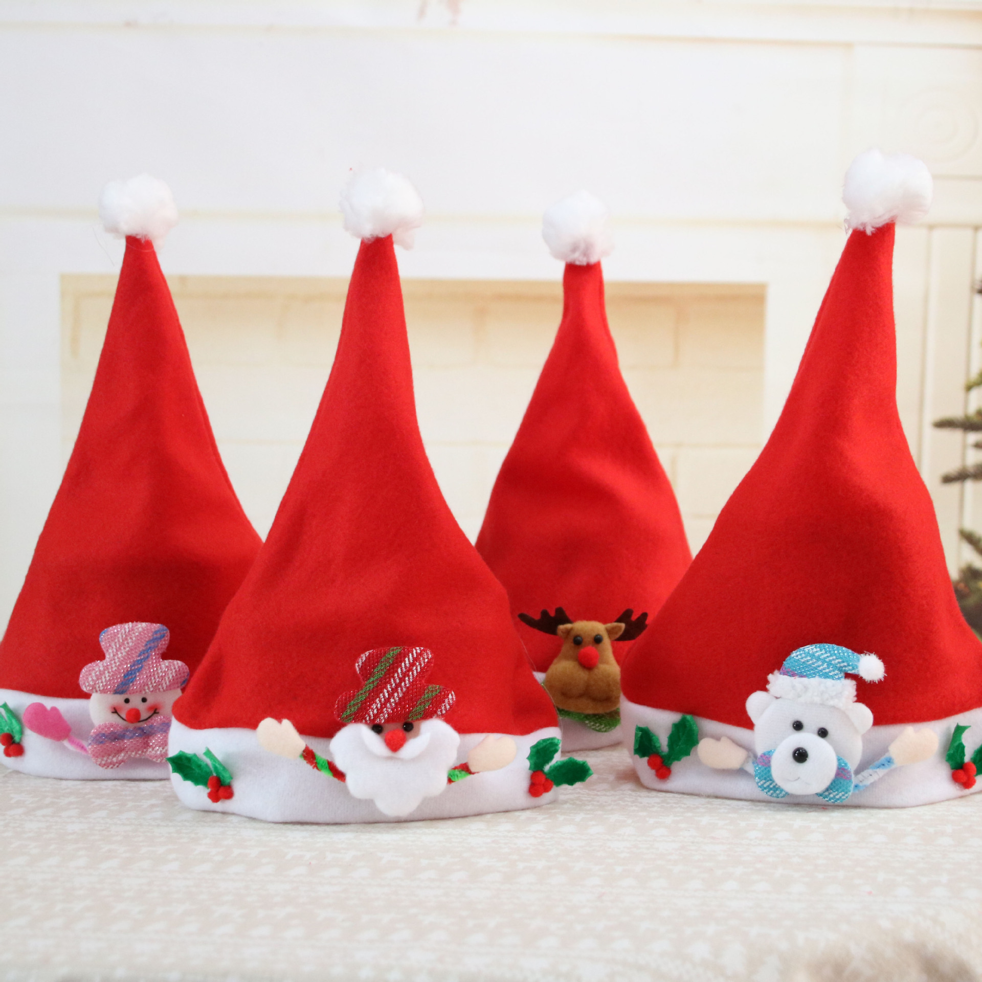 Christmas Ornament Child Cartoon Old Man Hat