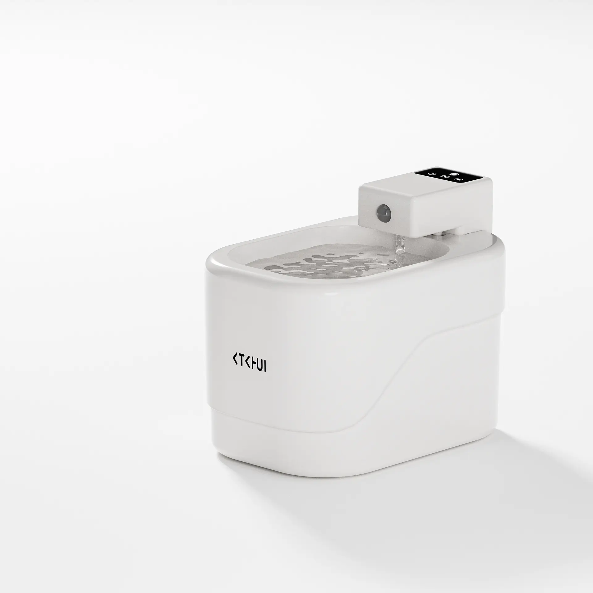 Smart Sensor-Activated Quiet Filtered Automatic Pet Water