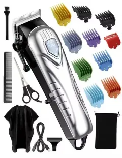 Professional Men Hair Clippers Trimmer Kit Cutting Machine Cordless Barber Salon - W13378198 - View 1
