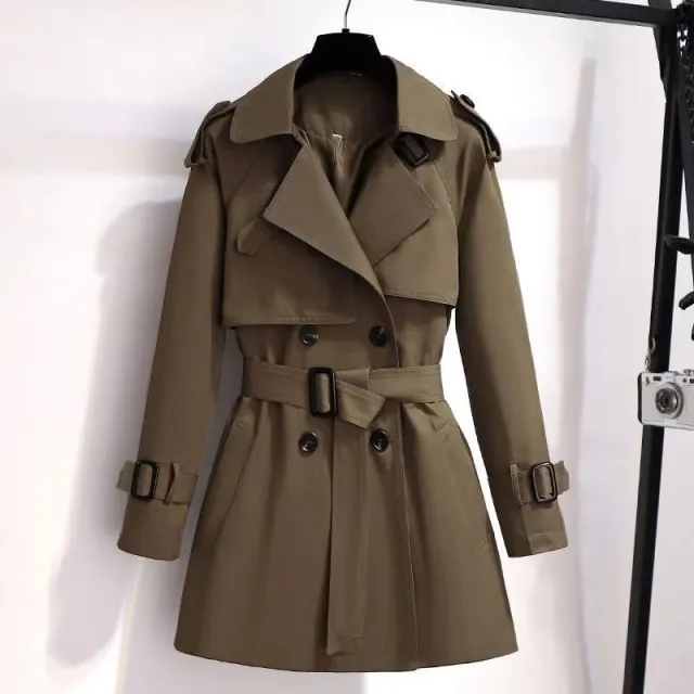 Short Windbreaker Women's Small Mid length Khaki - Shop at LoveMi