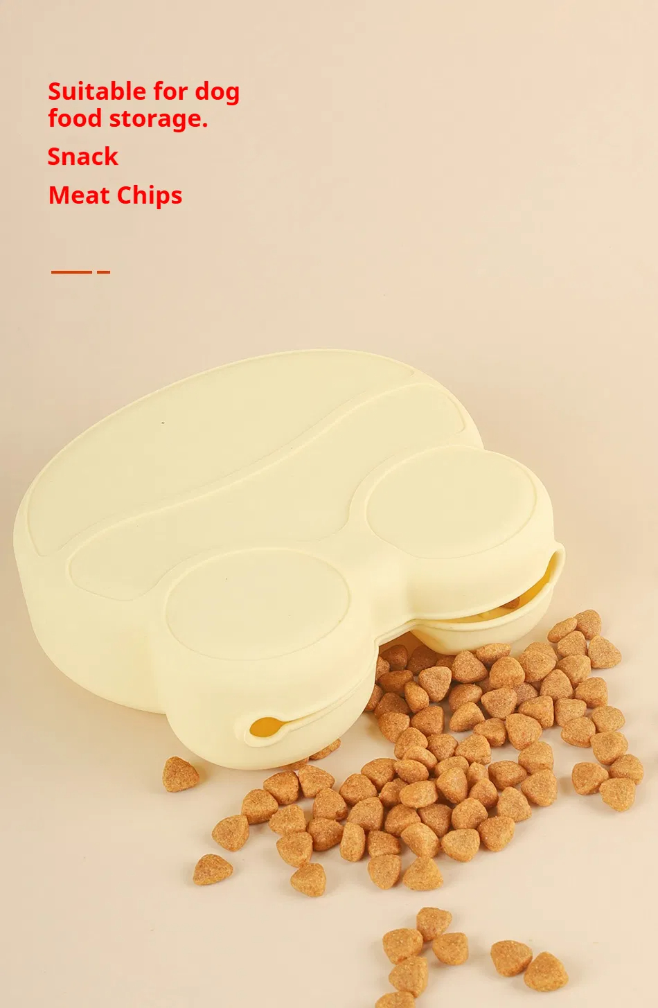 Silicone Dog Treat Bag with Hanging Buckle for Training petsguides.com - Silicone Dog Treat Bag with Hanging Buckle for Training