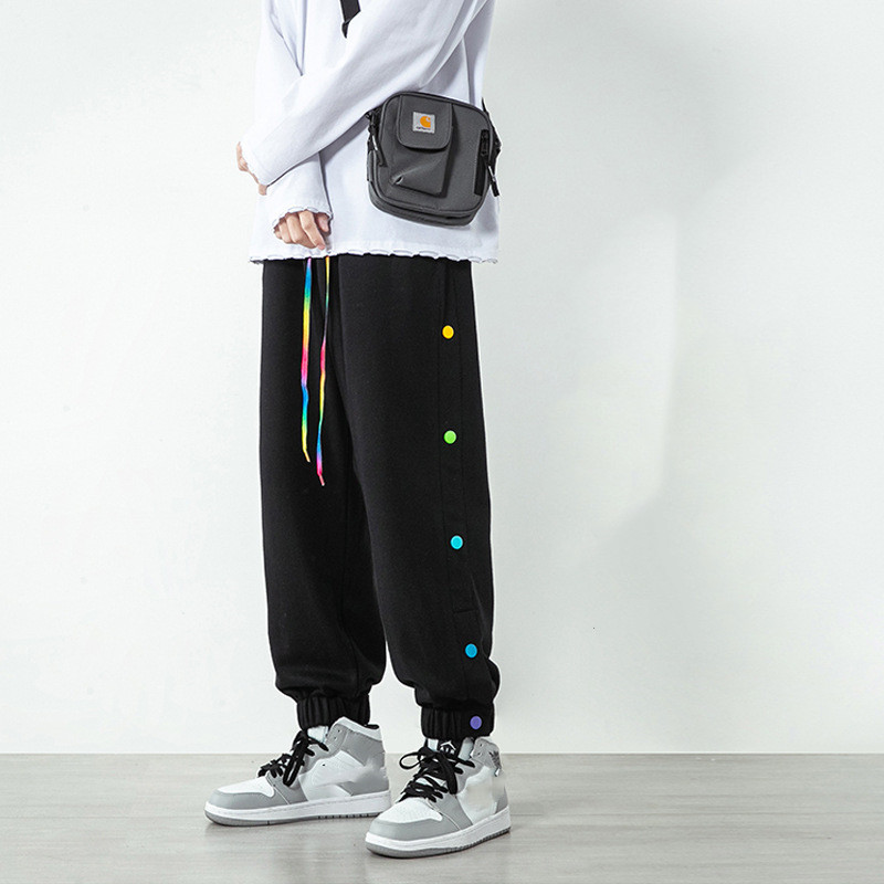 Title 4, Herren Casual Sweatpants mit Schnalle und Cropp...