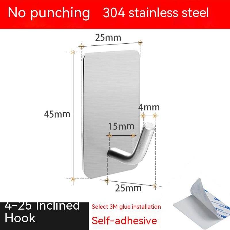 Title 5, Strong Adhesive Punch-free 304 Stainless Steel ...