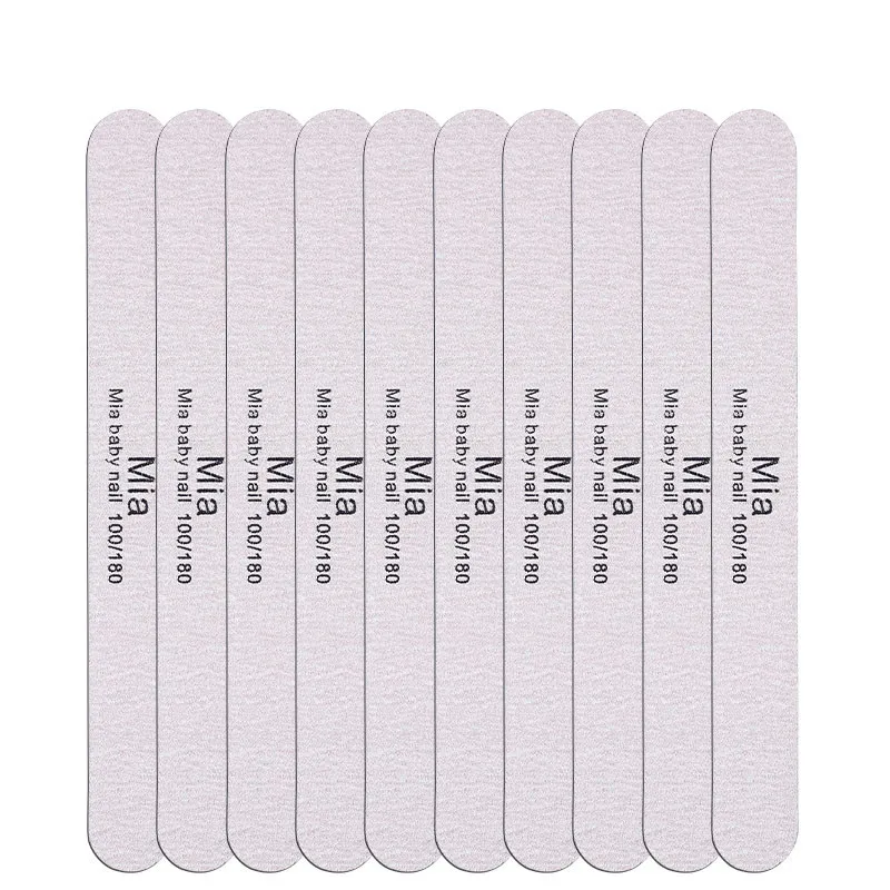 Nail Polishing Strips, Frosted Polishing Strips, Manicure Tools, Double-sided Nail Files - 10Repair Files