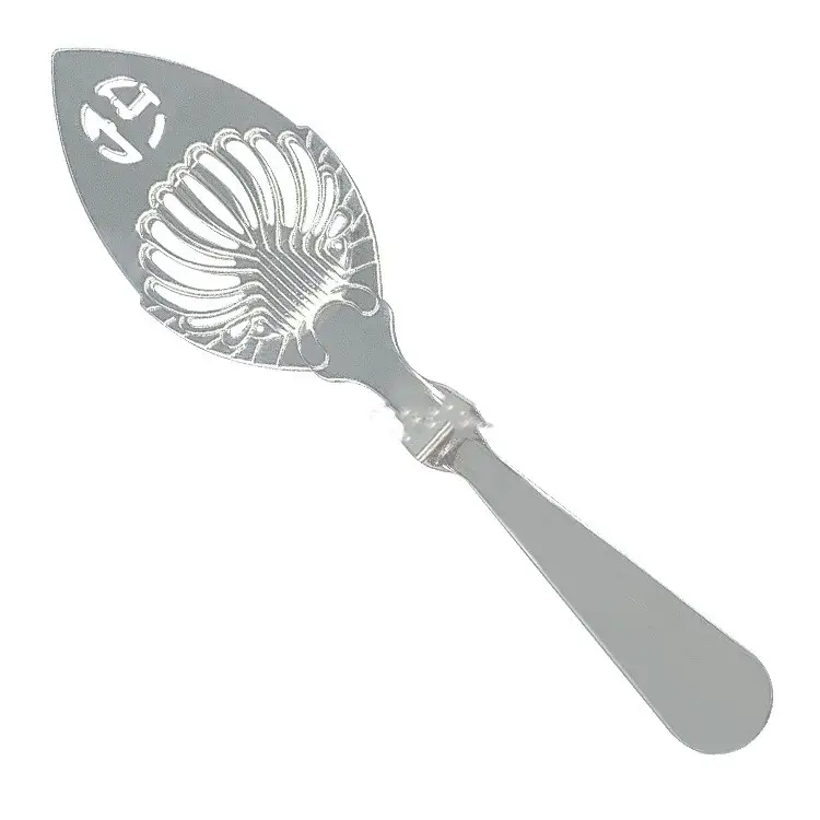 Stainless Steel Spoon Sugar Cube Colander Filter Spoon Hollow Absinthe Spoon Shaker