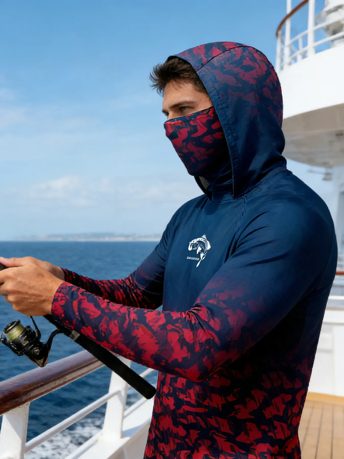Fishing Hoodie UPF 50 Anti UV Sailing
