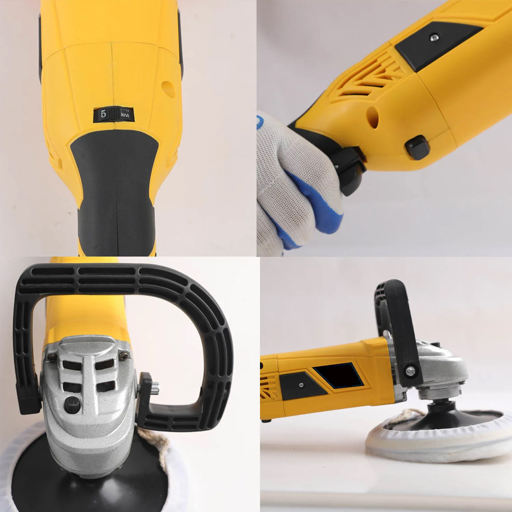 2000W Electric Polisher Car Sander Machine Kit Buffer Pad Sponge Polishing Waxer - Image 7
