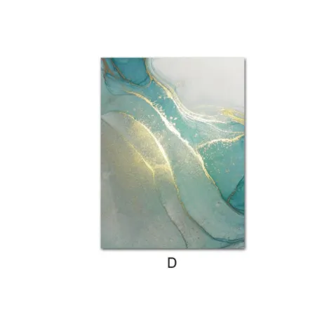Abstract Liquid Fluid Art Poster Canvas Painting Modern Wall Picture Home Living Room Decor 4Color - Shop at LoveMi