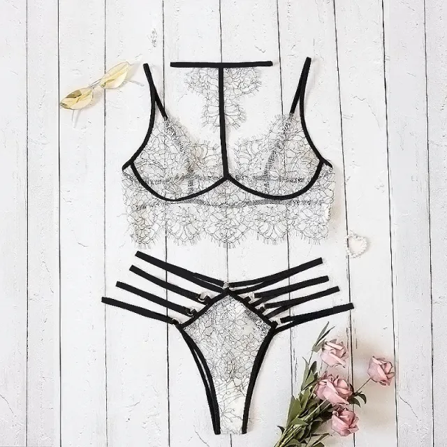 Sexy Erotic Lingerie Free Straps White - Shop at LoveMi