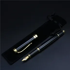 Close up of the fountain pen nib