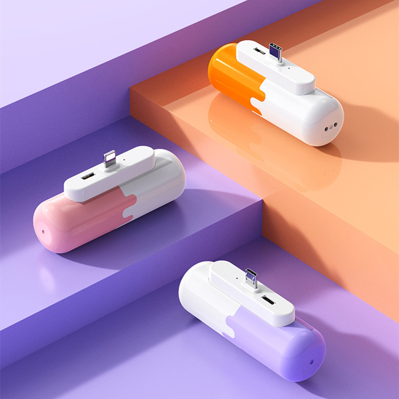 Mini Emergency Pocket Wireless Capsule 5000mAh