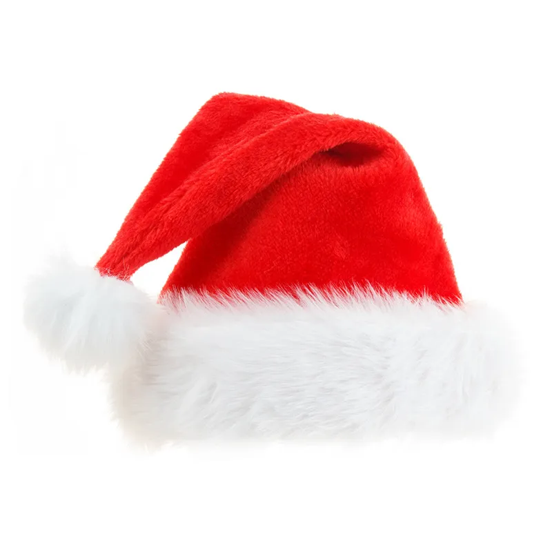 Increase Thicker Big Ball Santa Christmas Plush Hats – image 6