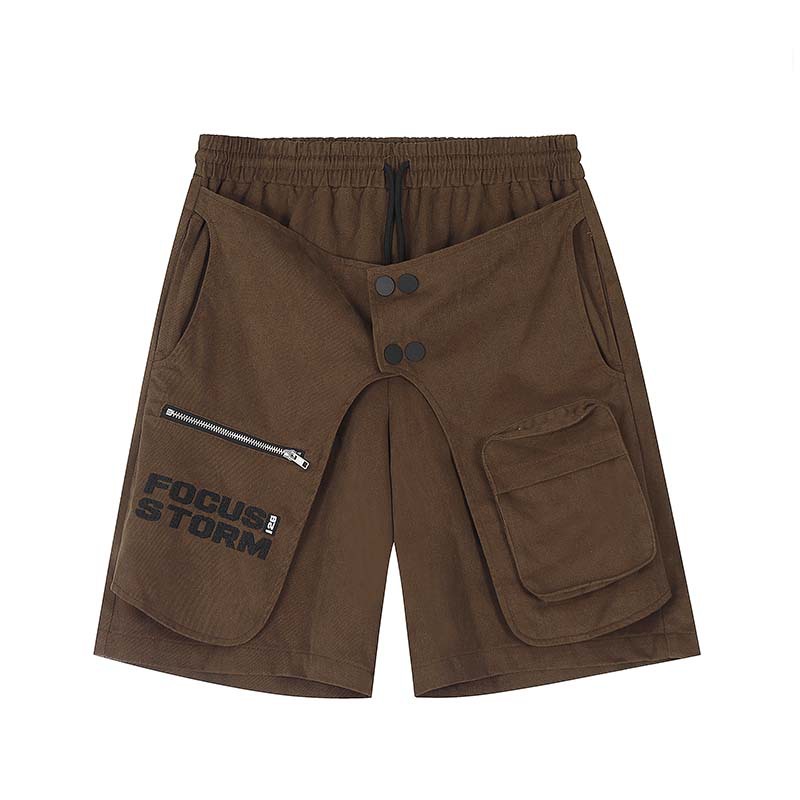 Title 10, American Retro Design Niche Casual Shorts