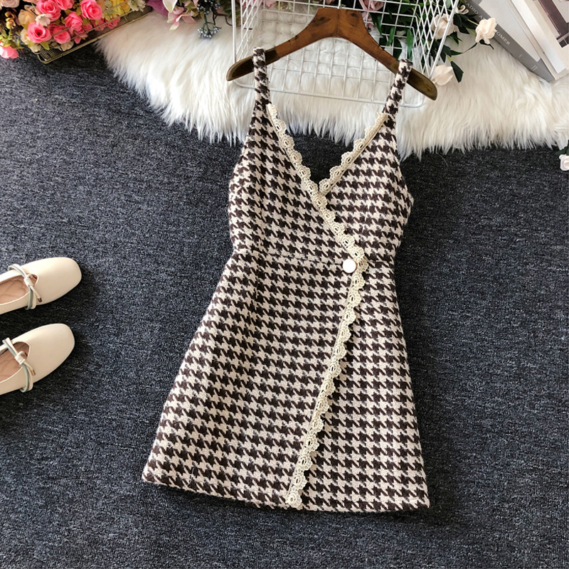 Design Niche Mid-length Woolen Vest Women