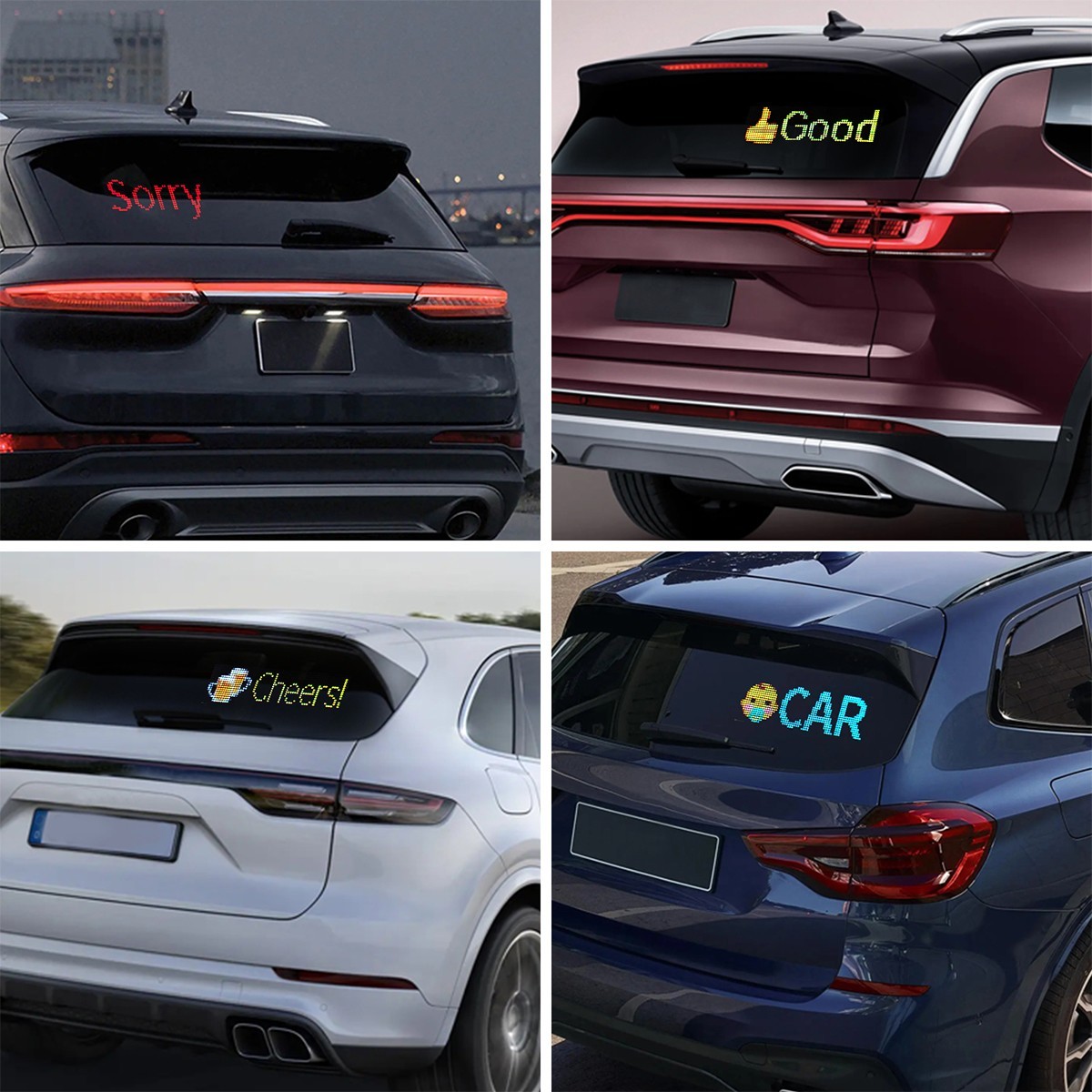 12x59CM For Truck-Specific Devil's Eye LED-Screen Car Light Dynamic Lamp — image 11