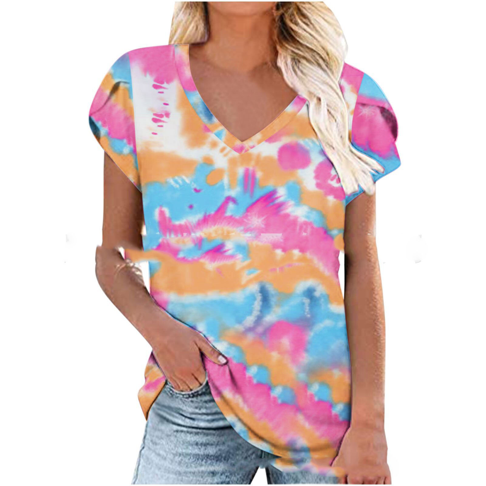 Tie dye printing